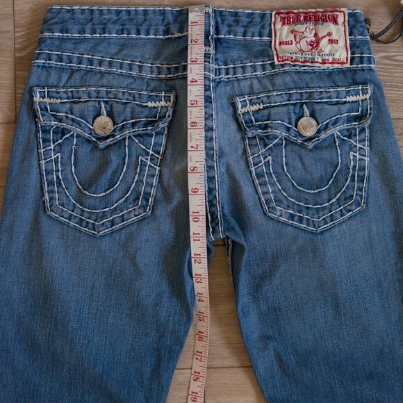 True Religion Early 2000s Big Stitch Jeans Y2K - Picture 6 of 12